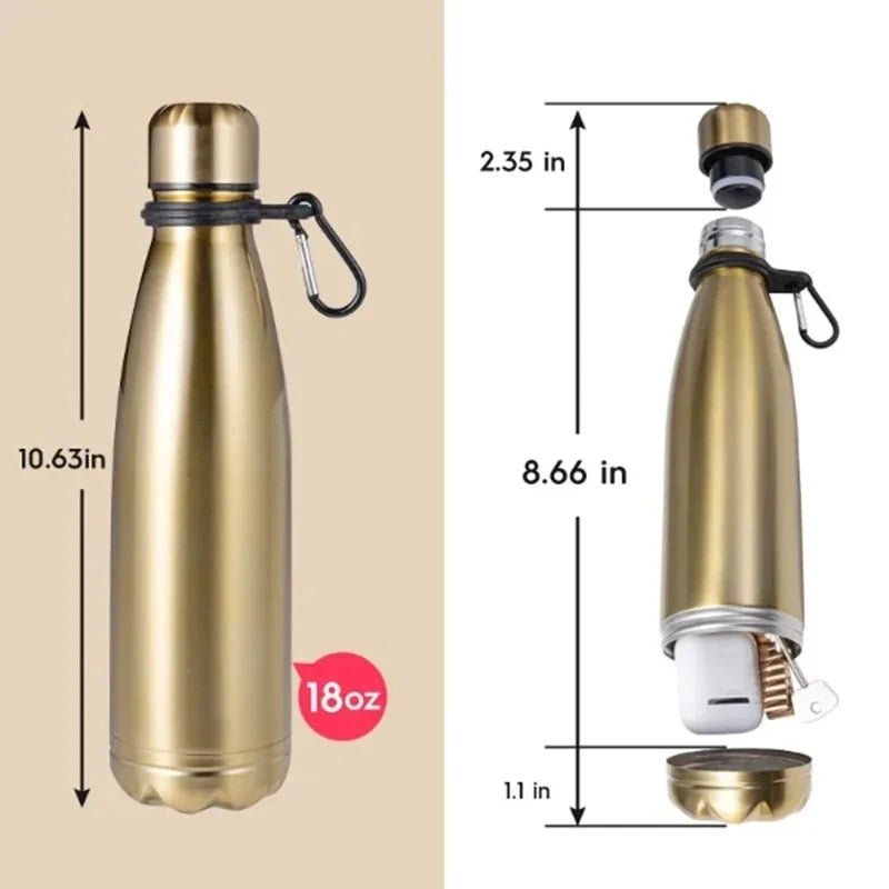 Diversion Water Bottle Shape Surprise Secret 710ML Hidden Security Container Stash Safe Box Plastic Stash Jars Safe Org