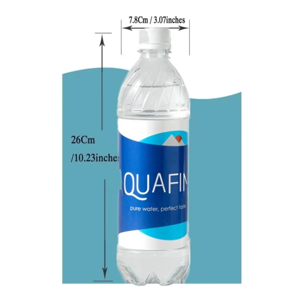 Diversion Water Bottle Shape Surprise Secret 710ML Hidden Security Container Stash Safe Box Plastic Stash Jars Safe Org
