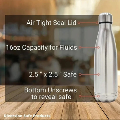 Diversion Water Bottle Shape Surprise Secret 710ML Hidden Security Container Stash Safe Box Plastic Stash Jars Safe Org